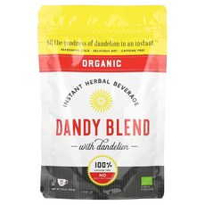 Dandy Blend 유기농 인스턴트 허브 음료 민들레 함유 카페인 무함유 100g(3.53oz) Blend (댄디 블렌드), 100g, 50, 1, 100g