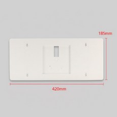 매입형 유도등 교체 설치용 ABS 마감재 피난유도등 조명등 복도 건물, 1개