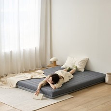 더릭스홈 7존 기절 마약매트리스 6cm 8cm 침대 바닥 토퍼 원룸 자취 1인용 수면매트