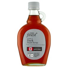 테스코 파이니스트 그레이드 A 다크 메이플 시럽 Tesco Finest Grade A Dark Maple Syrup 330g, 1개