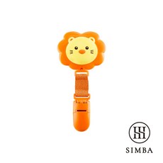 Simba 小獅王辛巴 雙頭萬用夾, 1個, 桔-經典S1760, 桔