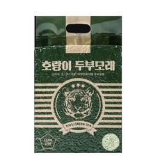 호랑이 응고형 고양이 두부모래 녹차향, 7L, 1개
