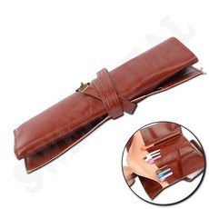 가죽 펜파우치 가죽펜파우치 롤필통