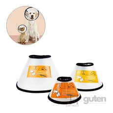더휴즈 반려견 넥카라 강아지 고양이 강아지깔때기, 7호, 1개