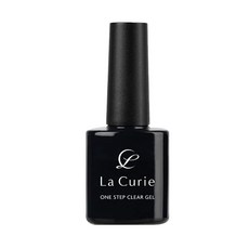 La Curie 라큐리에 원스텝 클리어 젤 젤네일 논와이프 폴리쉬 15ml 손톱화장품 LaCurie Gel010, 1개
