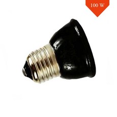 25 50 75 100W 파충류 도마 220V E27 애완 검정색 전구 난방 세라믹 이미 동물 부화기 램프 거북이