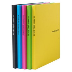 [알파] 에코프랜드리 더블레버화일 A4 (색상 선택), 기본, 청색