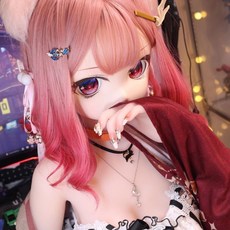 可開發票動漫手辦新關節可動骨架軟全硅膠二次元仿真玩偶娃擺件bjd可愛, 153cm+搪膠頭, 1個