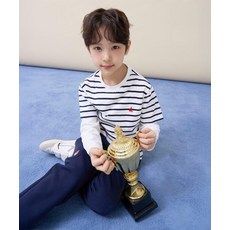 매장정품 [브랜드명] 빈폴 키즈 BEANPOLE KIDS 스트라이프 반소매 티셔츠 - 아이보리 (BI6242UE20) BI6242UE20 126987