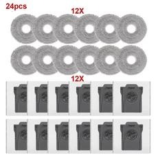 드리미 X30/X40/X40 Pro/X50 Ultra S10/S30 진공청소기 먼지봉투 예비 부품, 11 24pcs set