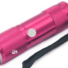 휴대용 UV 미니 젤네일 램프 UV랜턴 네일UV램프 LED젤램프, 1-핀큐어램프-핫핑크