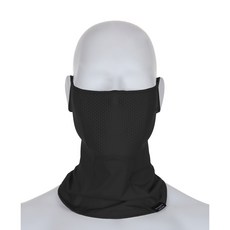 밀레 귀걸이형 자외선차단 마스크 쿨링 멀티스카프, 블랙, 1개