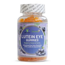 Wins Town 루테인 아이 젤리 블루베리 맛 아이 케어 젤리 루테인 및 제아잔틴 함유 성인용 60개, Wins Town 루테인 아이 젤리, 블루베리 맛 아이, 1개