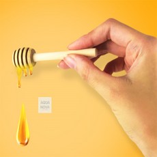 [아쿠아노바] 꿀스푼 귀여운스푼 잼스푼 조청 귀여운소품 허니디퍼 꿀숟가락