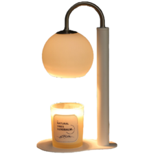 典雅融蠟燈-可定時調光功能，香氛融蠟燈，居家香氛燈，檯燈，融蠟燈, 黑色典雅融蠟燈