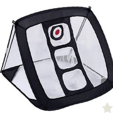 골프 연습네트 어프로치 스윙 훈련용 실내 골프공 타겟 연습기구 홈트레이닝 골프매트, 1개, LW골프 어프로치네트(블랙)