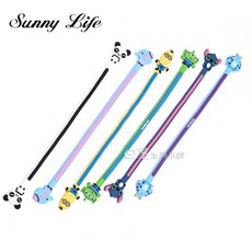 日皇 韓國文具可愛卡通經典萌物長條繞線器 手機MP3耳機電線收納集線器, 1個, 選機, 選機