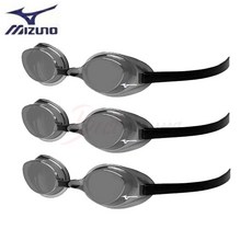 Bestyours 미즈노 엑셀아이 레이싱 미러 수경 N3JEB851, 스모크X실버, 3개