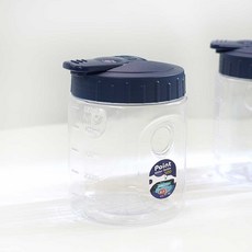 포인트 투명물병 500ml 미숫가루통 식혜병 카페물통, 1개