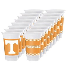 Westrick Florida Gators 473.2ml(16온스) 컵 - 16개 팩, 테네시 자원봉사자