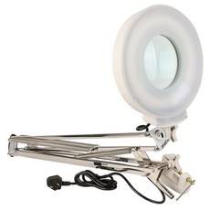 LED 고배율 확대경 돋보기 회전 램프 작업용 독서용 탁상용, G. LED 청파15배-20배