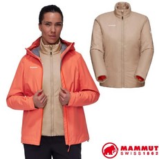 【MAMMUT 長毛象】送》女 二件式 連帽防水外套 化纖 2.5層 Alto Light 登山外套 30880