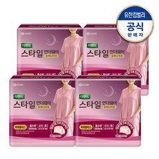 디펜드 스타일 언더웨어 오버나이트 파워 플러스 요실금 팬티형 여성용 성인기저귀 중형 8매x4팩, 8개, 4세트