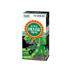 담백한 베지밀 에이 검은콩 두유, 190ml
