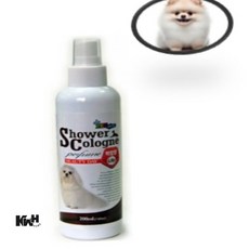 펫 샤워코롱 200ml 백합향 강아지털스프레이 강아지털미스트 강아지샤워코롱