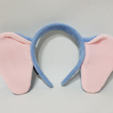 팡파레팡팡 인형 머리띠 파티 소품 동물 놀이공원 인생네컷, 1개, 파란 코끼리머리띠