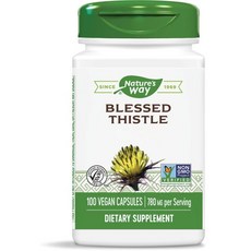 Nature's Way 保佑薊草 390mg 素食膠囊, 1個, 100 件