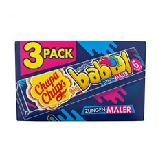 Chupa Chups 추파춥스 껌 Big babol Zungenmaler 6X3개입