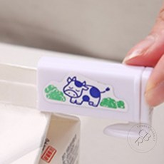 코바마켓 우유 밀봉 홀더 우유팩클립