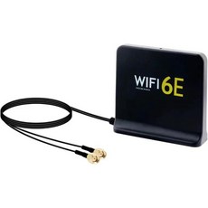 PRUBOVI 마그네틱 베이스를 갖춘 고이득 12dBi WiFi 6E 안테나 – 트라이밴드 2.4데스크톱 PC 및 라우터에서 향상된 신호를 위한 GHz/5.8GHz/6GHz 3, prubovi-antennab