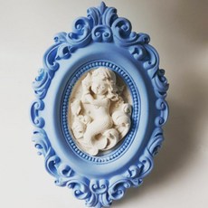 擴香壁飾 美人魚Carol 含珪藻土成分可吸收 空氣水汽