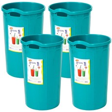 롱다리통 대 우산꽂이 우산통 다용도 보관함 휴지통 정리, 4개, 그린