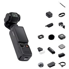 DJI 오즈모 포켓 4 액션캠 크리에이터 콤보, 블랙 블랙