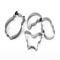 쥬넛 스텐 쿠키틀 4P 쿠키만들기 아이와쿠키만들기