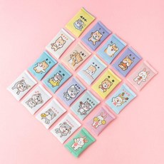 自發熱暖手蛋 迷你手握式暖手寶 免充電替換髮熱芯, 多種圖案混發,10片 裝, 1個