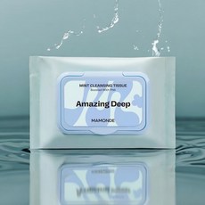 마몽드 어메이징 딥 민트 클렌징 티슈70매, 1개, 70매입
