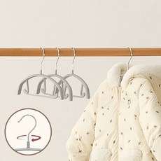 씨인크 아기 유아 키즈 논슬립 코팅 슬림 옷걸이, 그레이, 30개 그레이, 30개