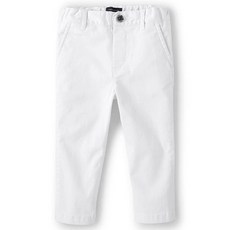 The Children's PLACE 레이스 남아용 및 유아용 스트레치 스키니 치노 팬츠 Simply WHITE 화이트. 18-24개월 251968