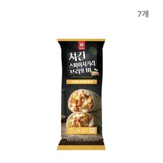 천일식품 치킨 스파이시커리 브리또 120g, 7개