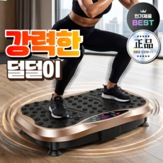 벨리스포츠 칼로리폭파 덜덜이 전신유산소 운동기구 헬스 효과 진동 바디슬리머 다이어트, 골드, MG pro-V120