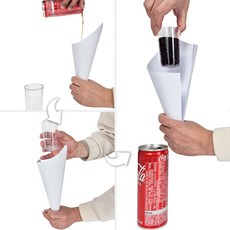 JL매직 서프라이즈 매직 글라스 마술컵 음료 사라지는 트릭 종이컵 마술도구 초보용 서프라이즈 글라스(Surprise Glass)버전2, 1개