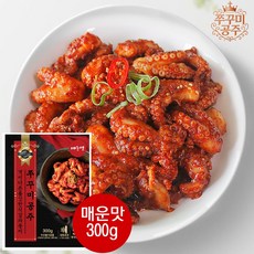 쭈꾸미공주300g매운맛 유통과정축소 실속과품격을담은 양념쭈꾸미볶음 쭈꾸미맛집 해물 캠핑요리, 1개, 300g