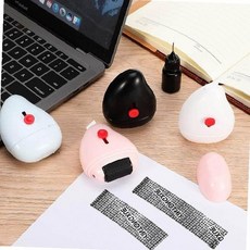 개인정보 보호 스티커 제거 도구 접착 라벨 지우개 귀여운 캐릭터 디자인 하트, 1개, 상세페이지 참조