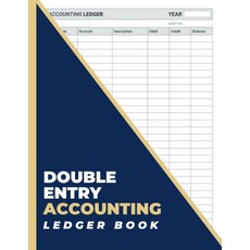 복식 회계 장부: 개인 금융 또는 중소기업을 위한 6열 장부 - 수입 및 지출의 현금 계좌 8.5인치 x 11인치 120페이지