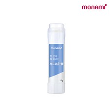 모나미 한 번에 잘 발리는 부드러운풀 8g 낱개, 단품