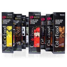 헤어 매니큐어 왁싱칼라 산성칼라 멜라닌크 칼라푸드 220g, 303 (내츄럴브라운)